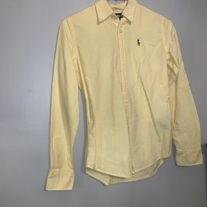 Ralph Lauren yellow button up
